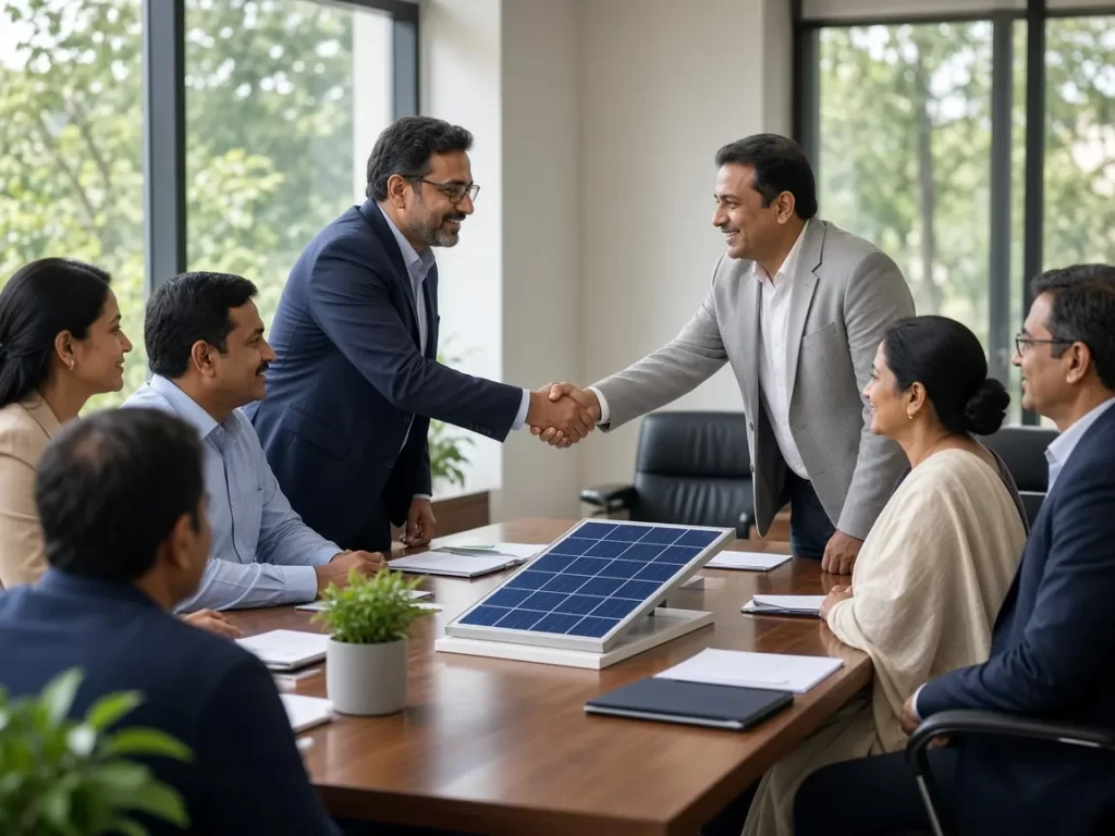 Solar vendors meeting