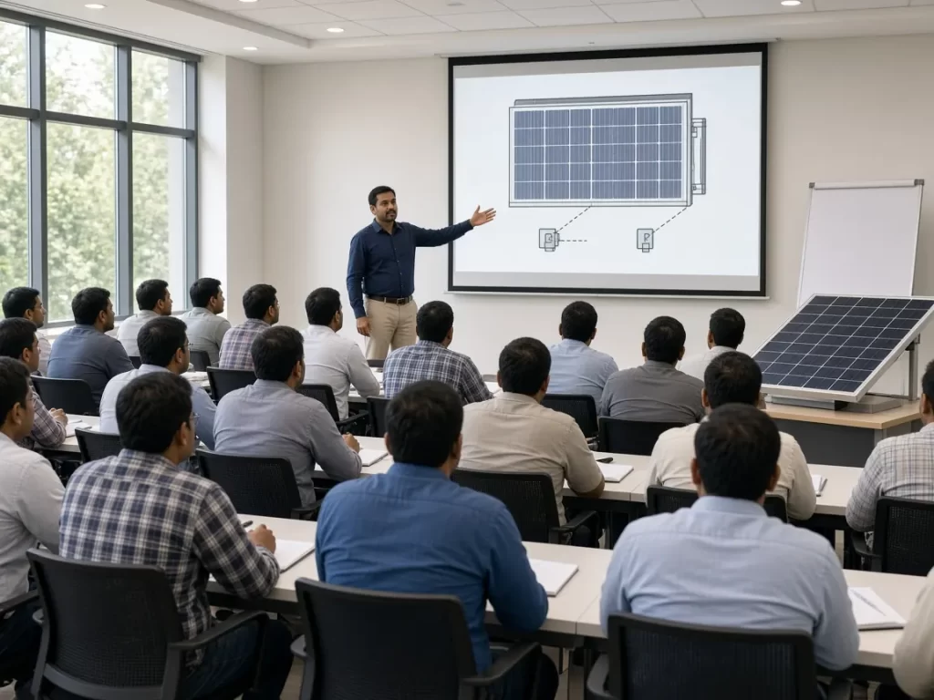 Solar vendor training workshop